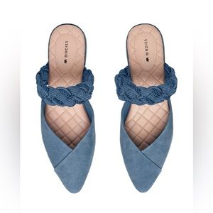 Birdies “The Swan” Denim Blue size 8